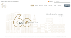 Desktop Screenshot of deltasesores.com